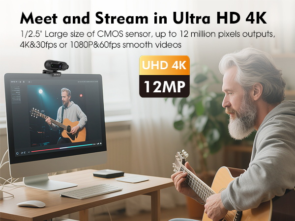 4k streaming webcam