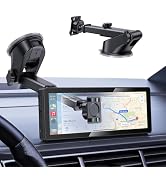 iGoevo Suction Cup Car CarPlay Screen Mount, Suitable for in-Car Monitors and CarPlay Screens, To...