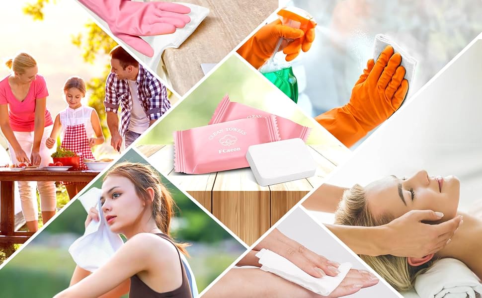 compressed towels