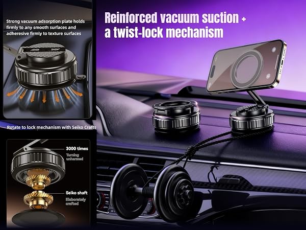 360° Adjustable Car Phone Mount