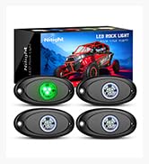 nilight led rock lights, RGB led whip light