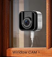 XMARTO 2K Window Security Camera, WiFi 6 Dual-Band, Anti-Glare 0-Light Full Color Night Vision, N...