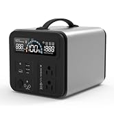 EP Portable Power Station, 595Wh Solar Generator with 110V AC Outlets, DC and 100W USB-C PD Outpu...