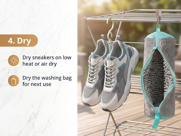 Shoe Washing Machine Bag