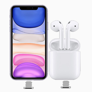 iPhone dust plug