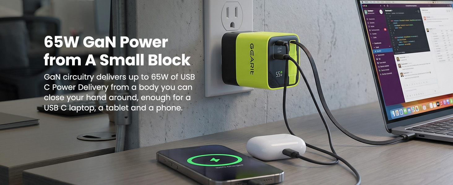 65W GaN power