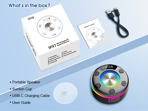 Bluetooth Shower Speaker