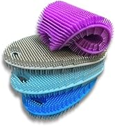 Silicone Sponge Dish Scrubber - Food Grade Silicone Dish Scrubber and Housecleaning - BPA Free Si...
