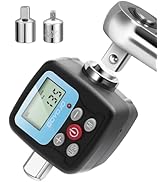 GOYOJO Digital Torque Wrench Adapter, 4-135Nm (2.95-99.6 ft-lb) Electronic Torque Converter with ...