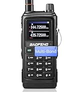 BAOFENG UV-17R Plus Ham Radio Multi-Band Two Way Radio, 7W Long Range Rechargeable Handheld Walki...