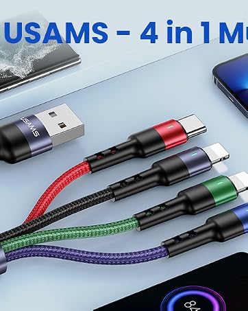 USAMS - 4 in 1 Multi USB Cable