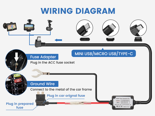 hardwire kit for dash camera