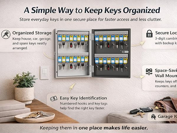 keep keys organized