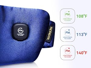 heated eye mask