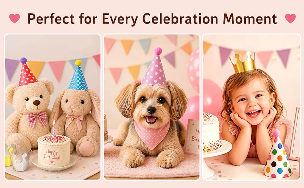 mini party hats