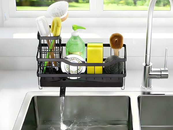 sponge holder for kitchen sink