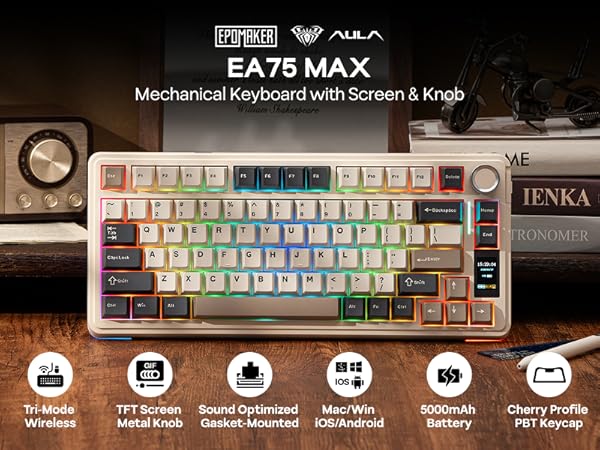 EA75 MAX Wireless Mechanical Keyboard