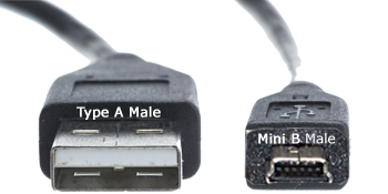 usb 2.0 cable type a/b, mini cable camera, video camera cable, digital camera cable, mini usb cable