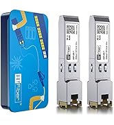 SFP Copper RJ45 Transceiver Gigabit Module 1000Base-T Compatible for Cisco GLC-T/SFP-GE-T, Meraki...