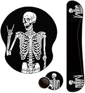 ArtSo Mouse Pad Keyboard Wrist Rest Support Ergonomic, Upgraded Cushion Mousepad Gel Memory Foam ...