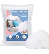 ZXIIXZ 1.8oz Polyfill Stuffing, Polyester Fiberfill Stuffing for Small Stuffed Animals, Fluff Pre...