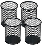 SNOW COOLER Pen Holder Mesh Pencil Holder Metal Pen Holder Cup Pencil Cup Holder for Desk Office ...