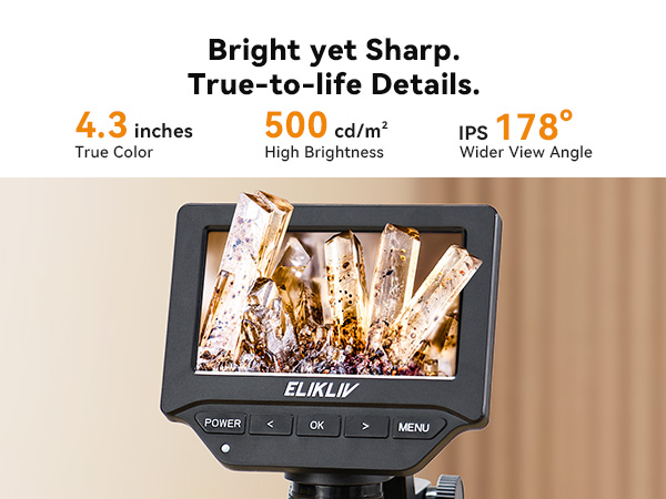 ELIKLIV LED light magnifier