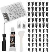 Figpade ar Tire Repair Rubber Nail Kit,Self-Tapping Tire Plug Kit