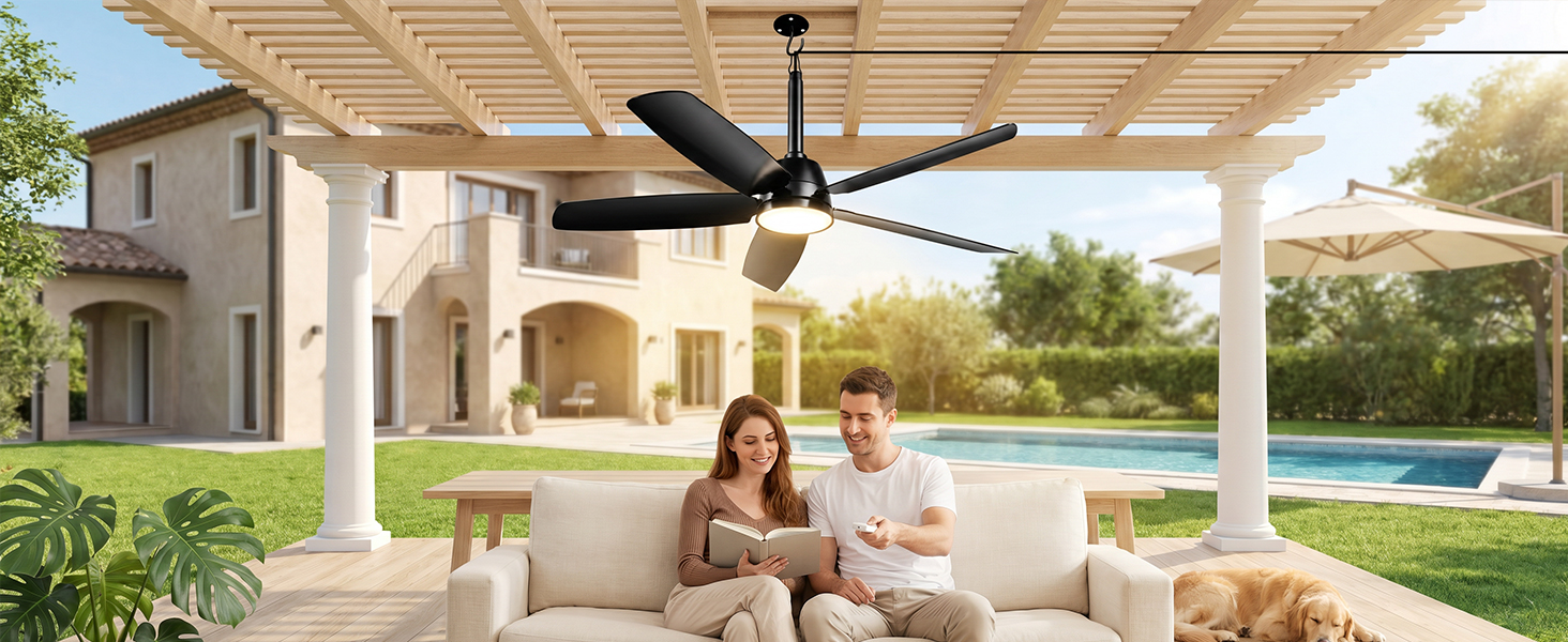 gazebo fan with light