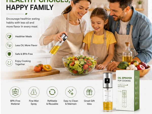 NIKKIER Oil Sprayer for Cooking