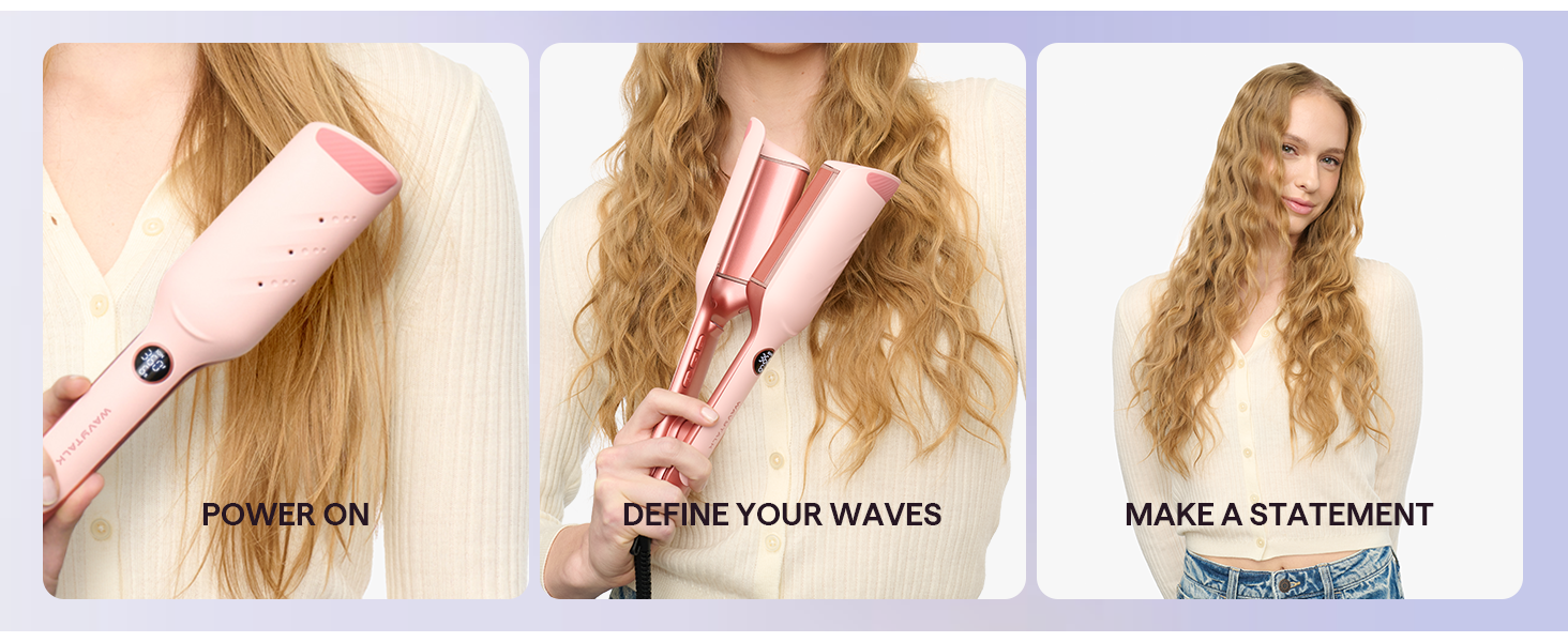 C5 Power Wave Hair Crimping Iron