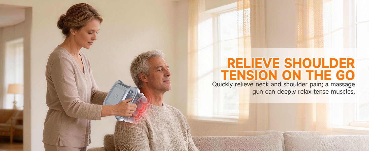 shoulder blade massager back shoulder massage electric neck shoulder massager machine massage gun