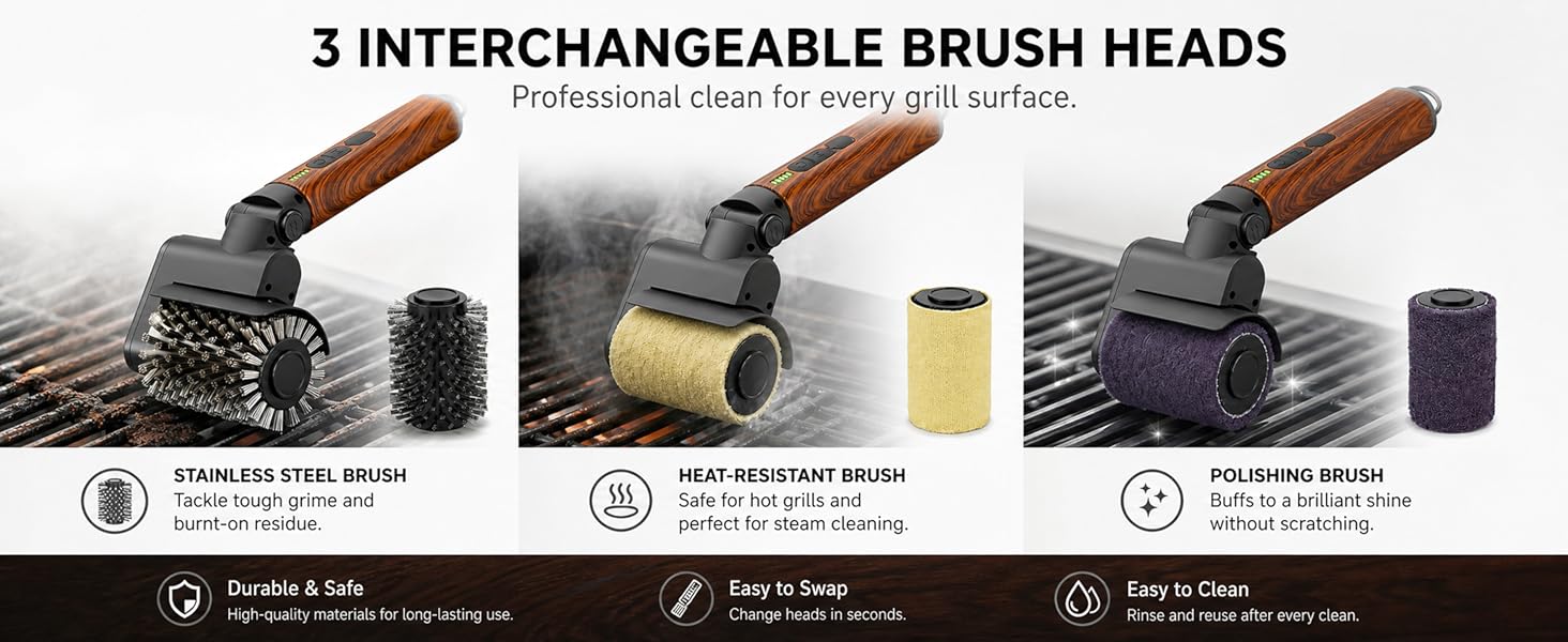 Electric Grill Brush - 4