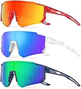 Fanshen Youth Baseball Sunglasses for Kids - Polarized Sunglasses Softball Cycling for Boys Girls...