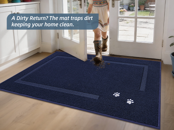 dirt trapper door mat indoor