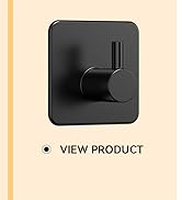 Auxmir Adhesive Hooks Heavy Duty 22lb(Max) Towel Hooks for Shower, 5 Pack Self Adhesive Damage Fr...