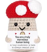 Positive Mushroom Decor Gift for Women Men Inspirational Birthday Gift | Cheer Up Thinking Of You...