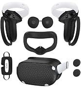 for Oculus Quest 2 Accessories Face Cushion Cover for Quest 2 Contorller Grips Lens Cover VR Sili...