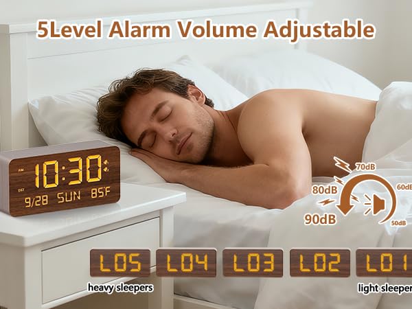 bedside clock