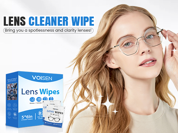 Lens Wipes for Eyeglasses