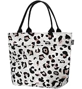 Aosbos Leopard Lunch Bag Women Lunch Bags for Adult Lunch Box for Women Leakproof Insulated Lunch...
