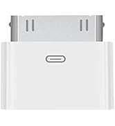 Lightning to 30 Pin Adapter Charging Sync Connector 8 Pin Female to 30 Pin Male Adapter Adapter f...