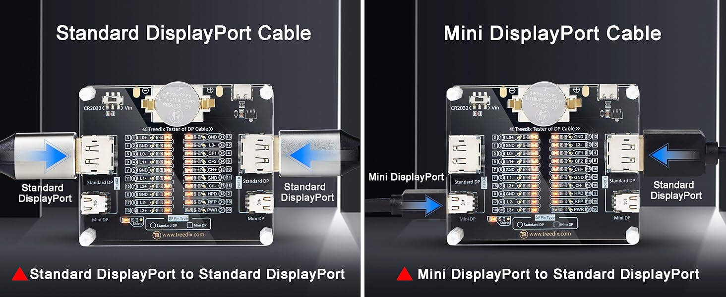 satndard displayport cable