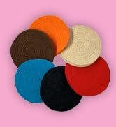 colorful trivets