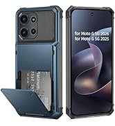 AFGHOA for Moto G 5G 2026 2025 Wallet Case,5 Credit Card Holder for Moto G 5G 2025 2026,Flip Cove...