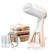 Portable Handheld Steamer for Clothes - 1350W Hand Held Clothes Steamer 15S Fast Heat-up, Heat-Re...