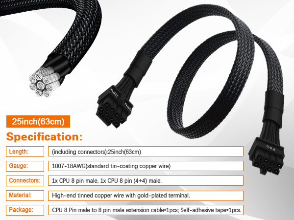 EVGA power supply cable