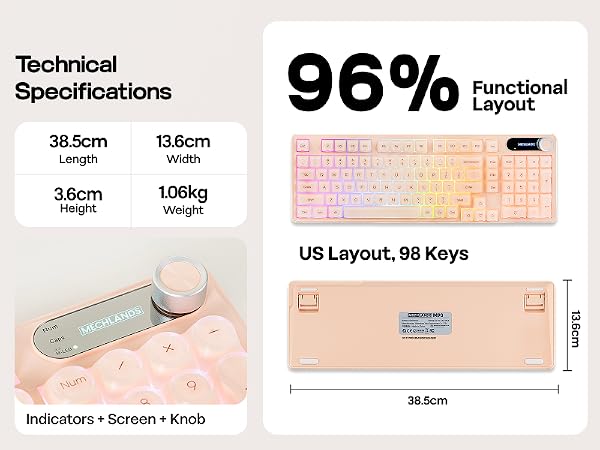 M98 Silent Keyboard