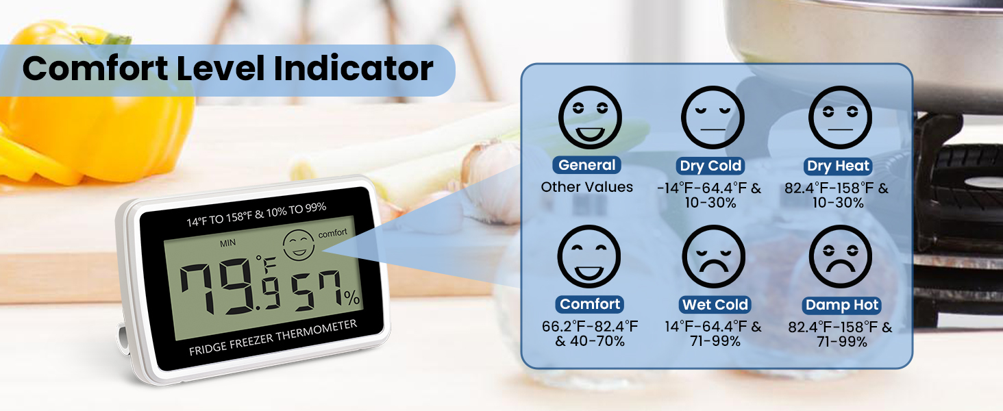 thermometer for refrigerator