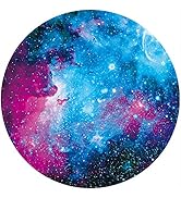 BOSOBO Mouse Pad, Round Nebula Galaxy Mouse Pad, Personalized Designs, Dual Stitched Edges, Anti-...